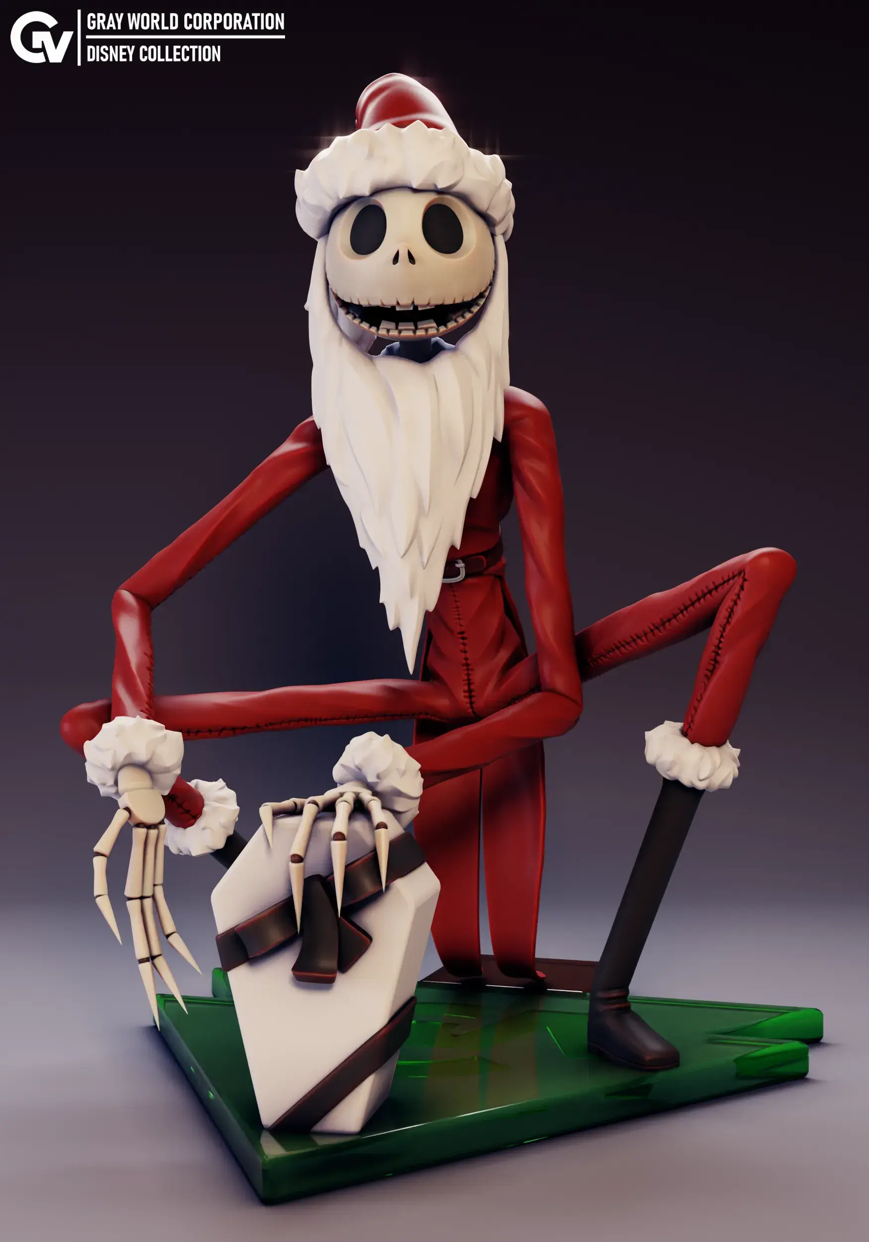 Jack Skellington "Santa Suit" | The Nightmare Befo