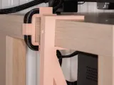 أقواس CR-10 لصندوق التحكم أسفل طاولة لاك-1