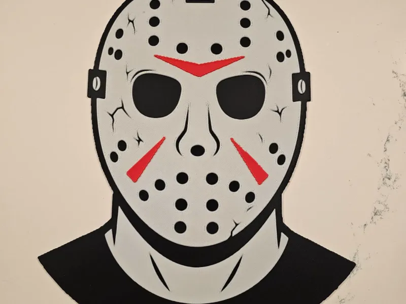 Jason Voorhees Friday the 13th wall art