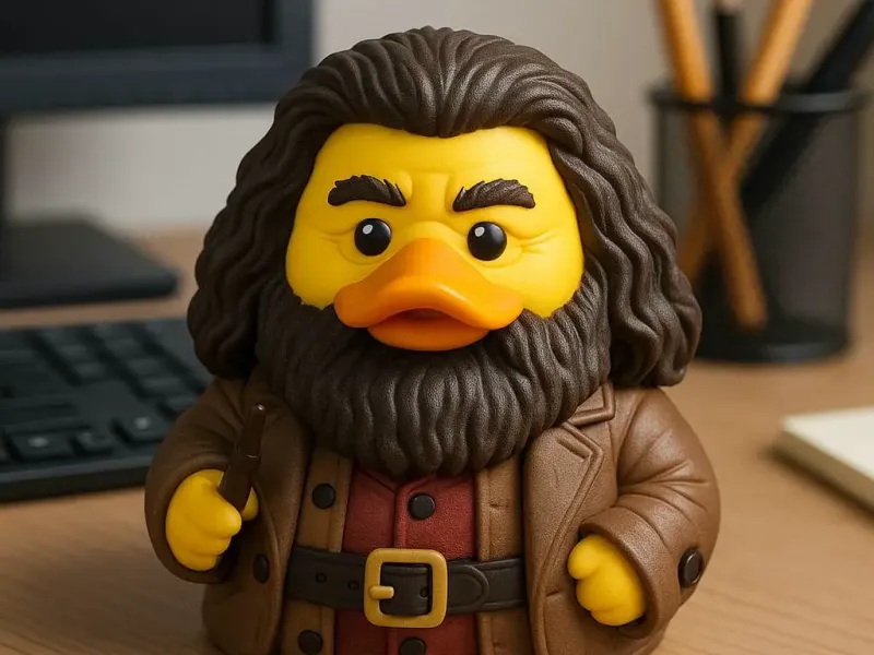Rubber Duck - Rubeus Hagrid - Harry Potter - 3D print