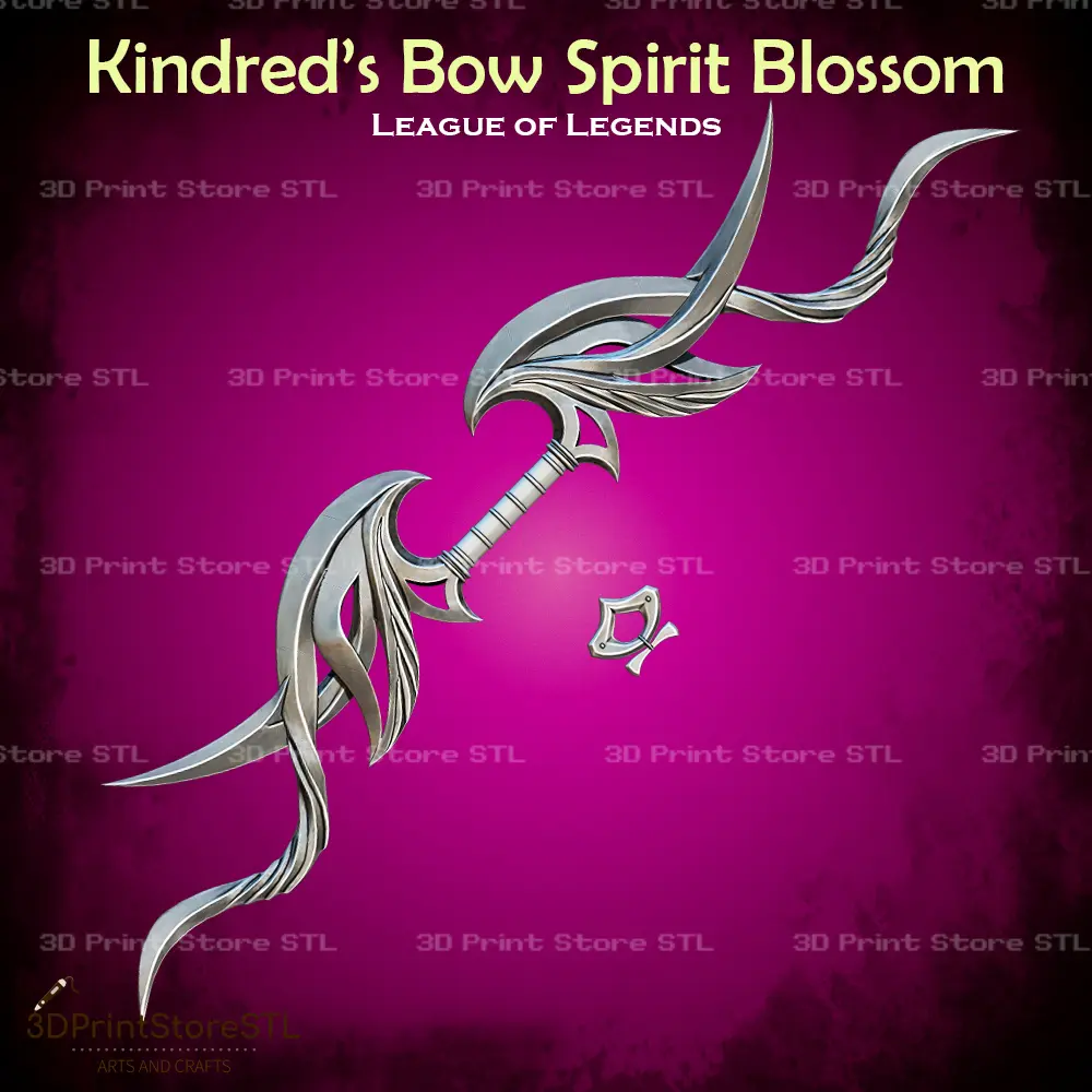 Kindred Bow Spirit Blossom Cosplay League of Legends - STL