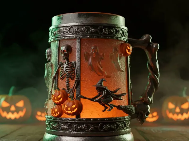Jarra de Cerveza de Halloween - Halloween Beer Mug