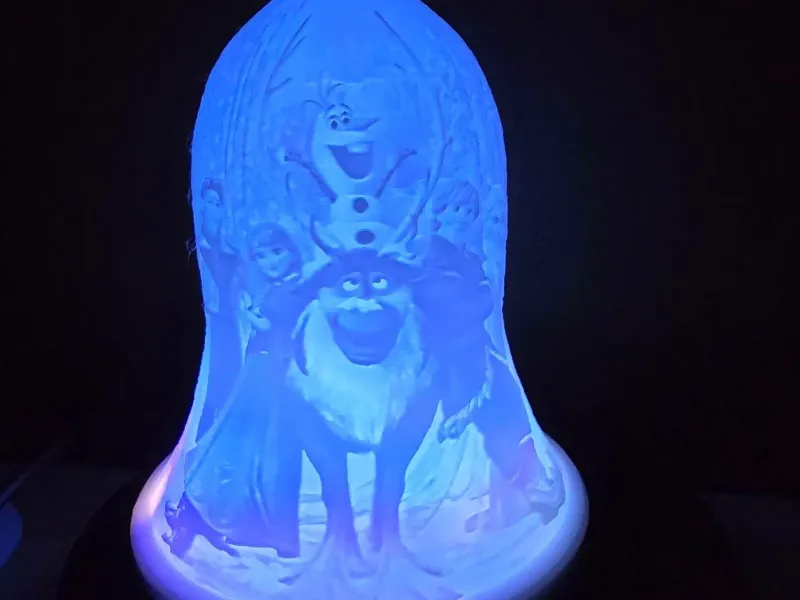 Weihnachtsglocke Disney Frozen Thema