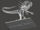 QUEEN ALIEN XENOMORPH DYNAMIC POSE - ALIENS FIRETEAM ELITE-5