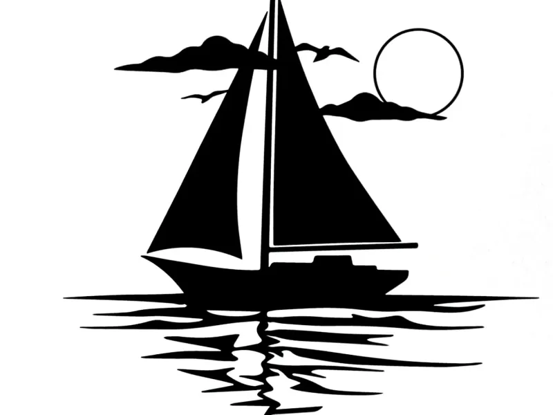 Sail Boat 2 Wall Art