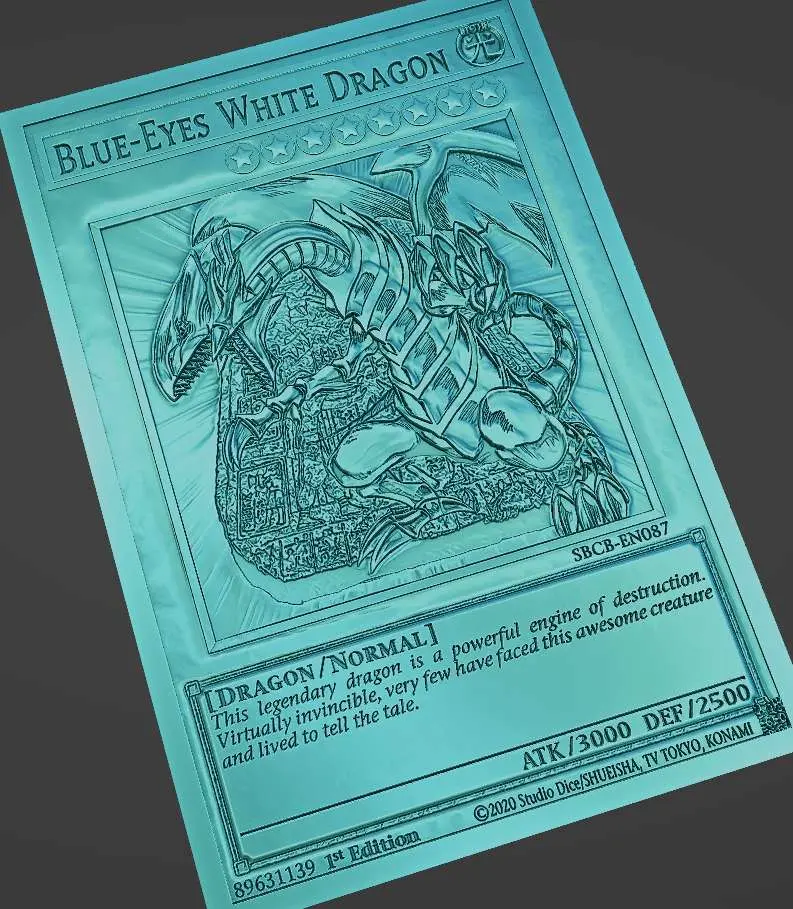 blue eyes white dragon - yugioh