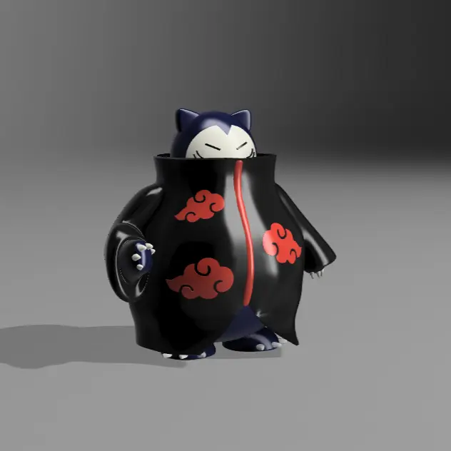 SNORLAX AKATSUKI NARUTO