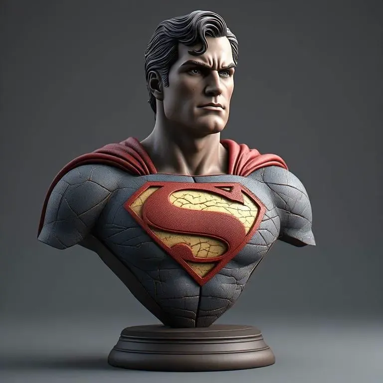SUPERMAN FANART BUST