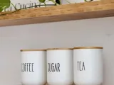 Kitchen Canister Set - Coffee, Sugar, Tea-1