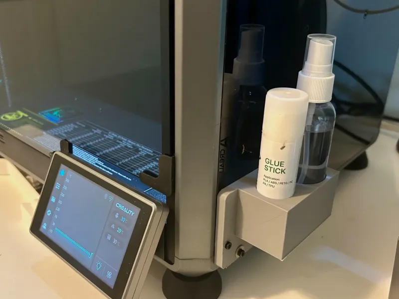 K1 / K1C  Alcohol bottle and Glue Sticks Holder