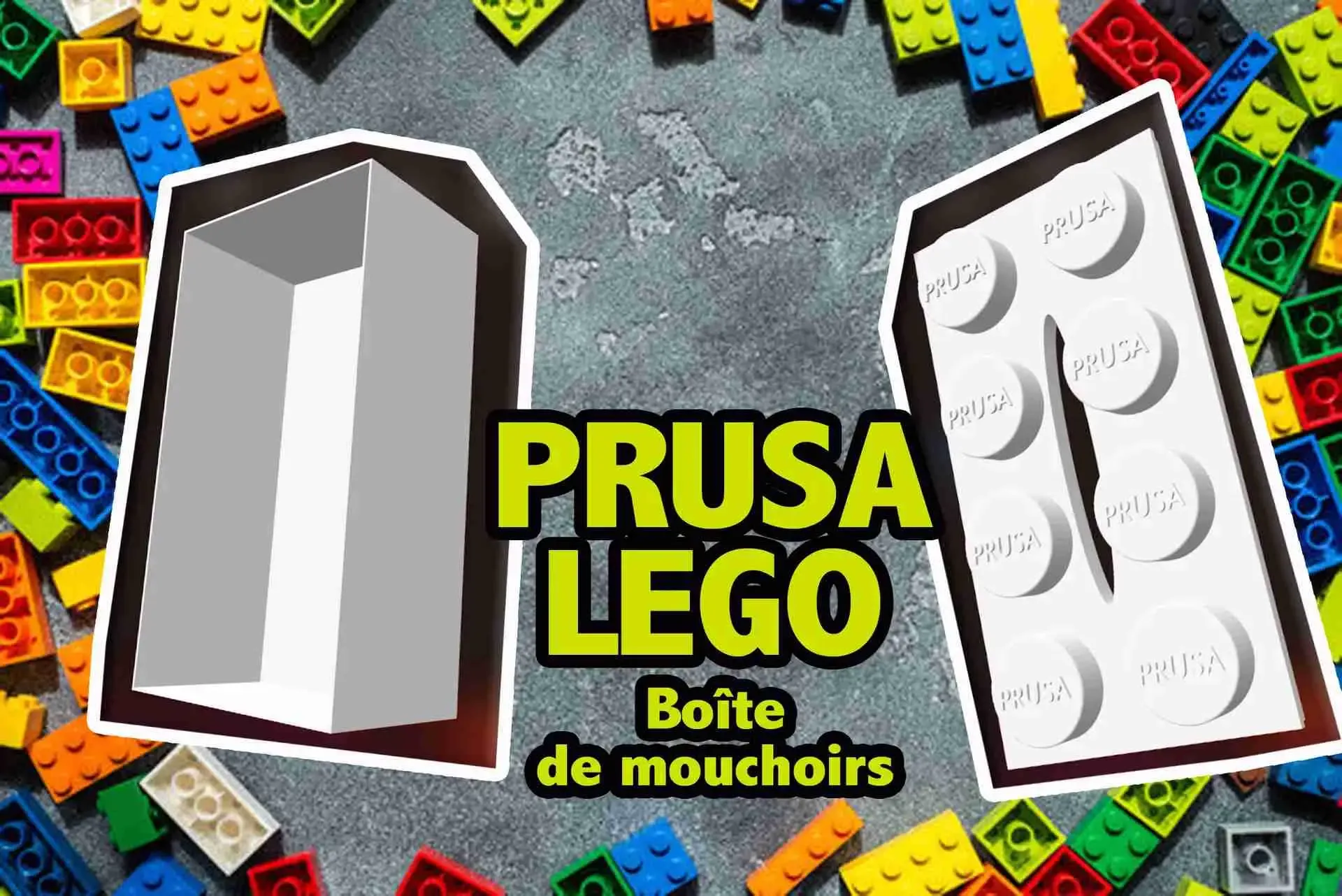 Boîte Mouchoirs Lego !