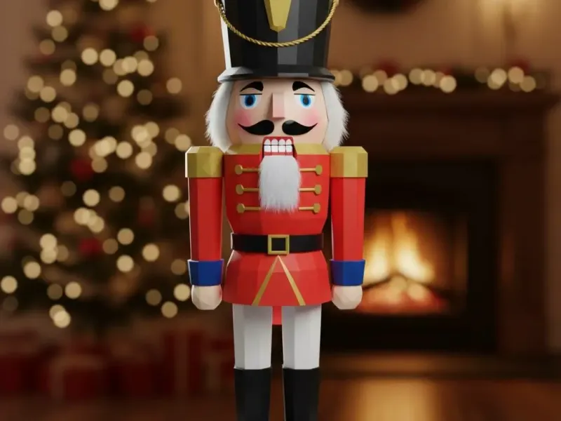Nutcracker Low-poly