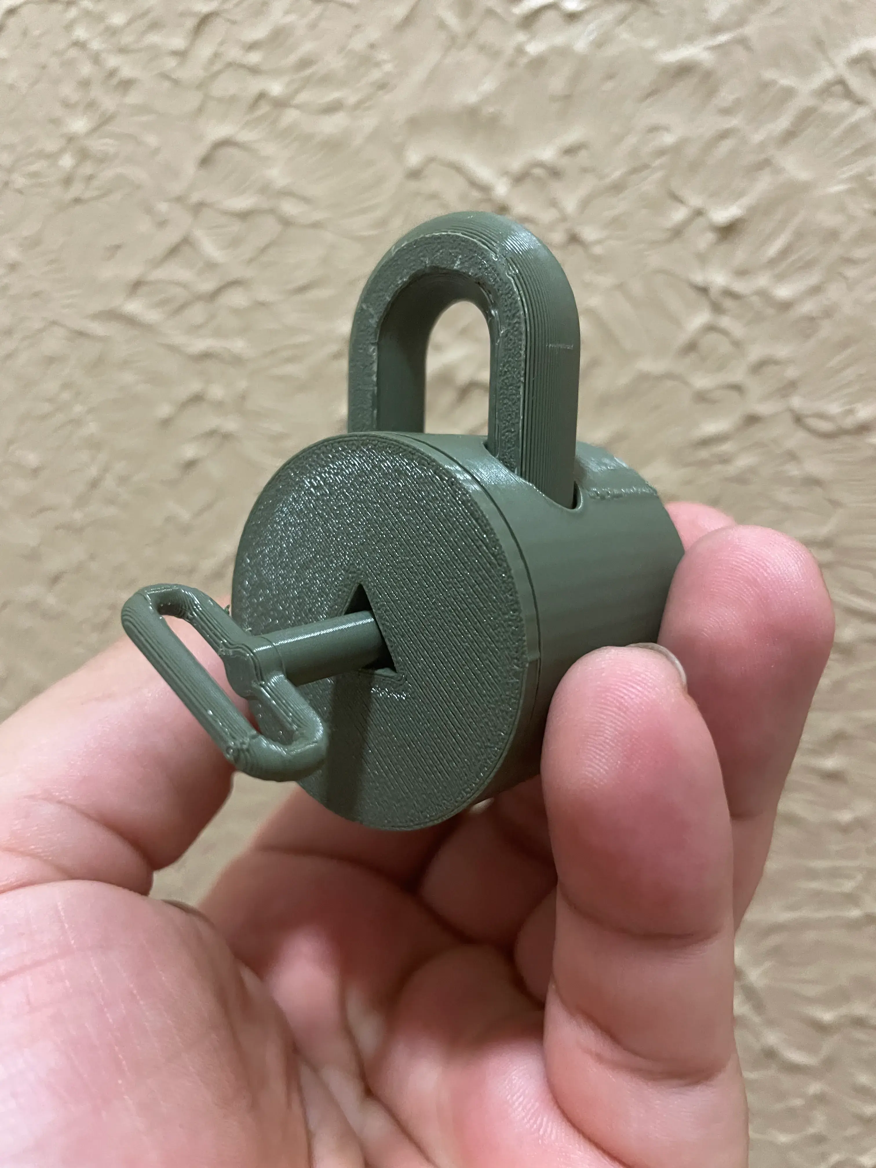 Padlock with Triangular Key
