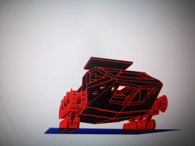 ripetide Hull to use with tracks of ripsaw ( in progress)