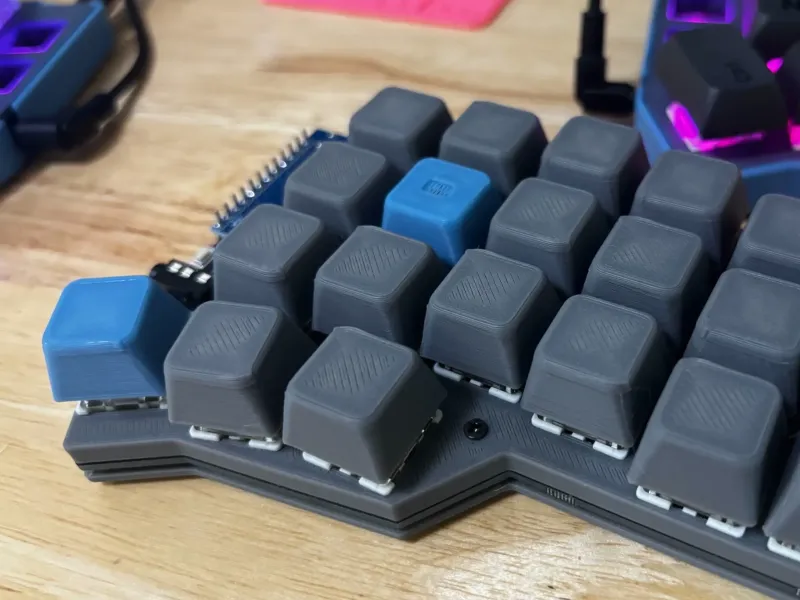 Flat top keycap for Cherry MX keyswitch