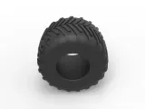Monster Jam tire 23 Scale 1:25-5