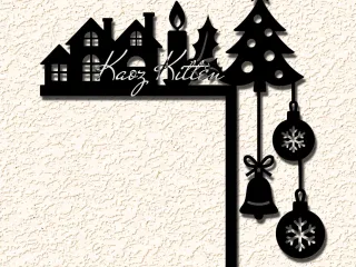 christmas tree holiday spirit door topper