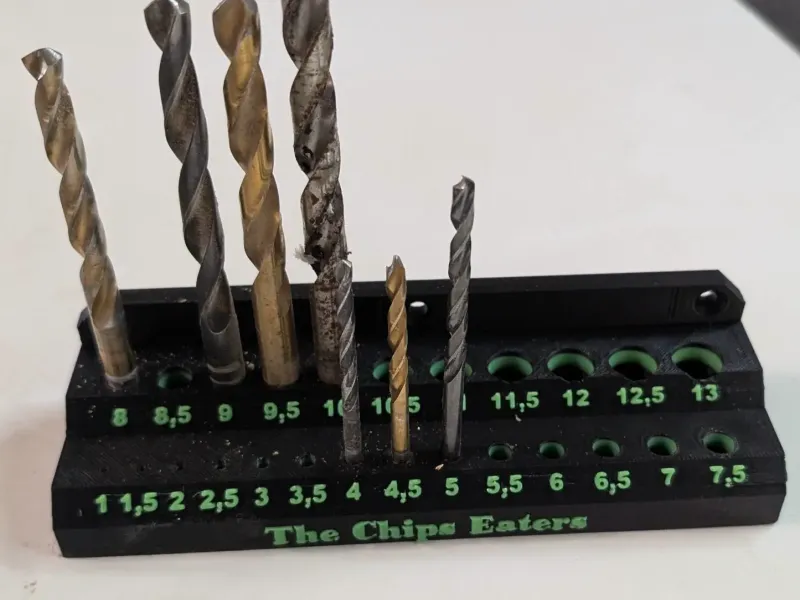 Drill stand "The Chips Eaters" 1-13mm / Bohrerständer