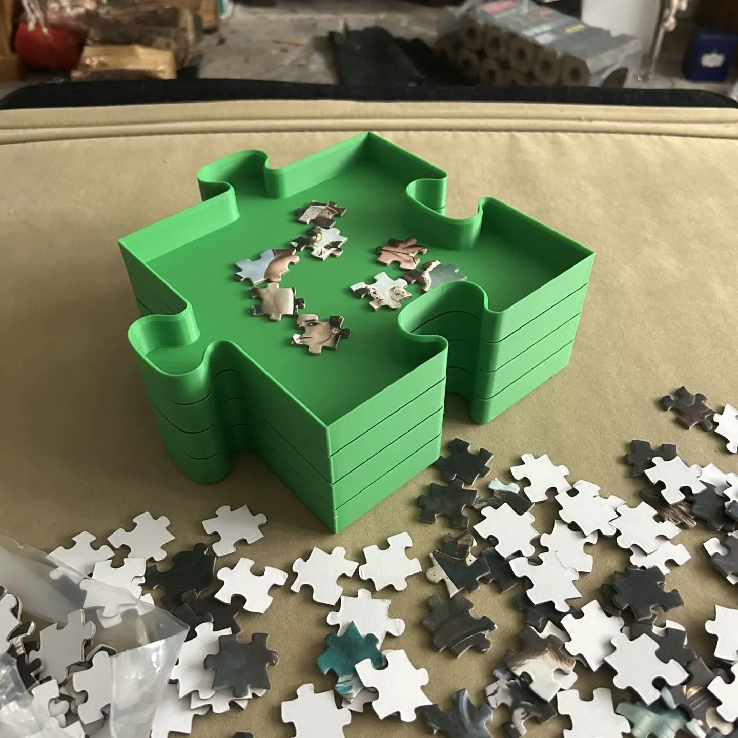Jigsaw Puzzle Sorting Trays