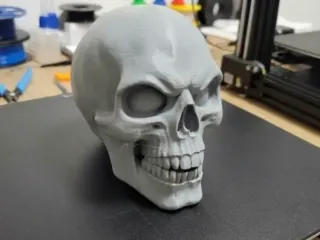 evil skull