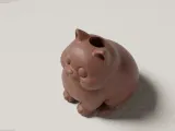 Mini Cat – Tiny Cute Cat Figurine | 20 mm Support-Free Print-3