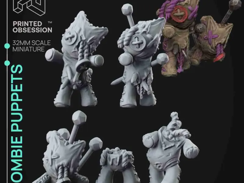Zombie Puppets- September 2022 - Puppet masters apprentice-P