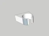 Cable guide for flexible filament for Ender Printer-0