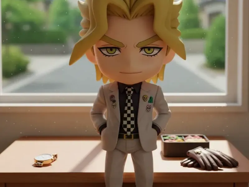 Kira Yoshikage Chibi JoJo’s Bizarre Adventure Figure