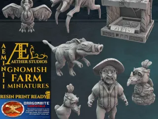 AEMINI11 - Gnomish Farm Miniatures