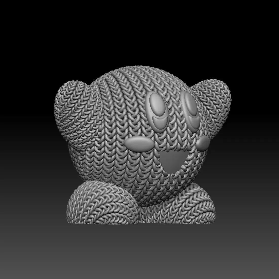 Knitted Kirby