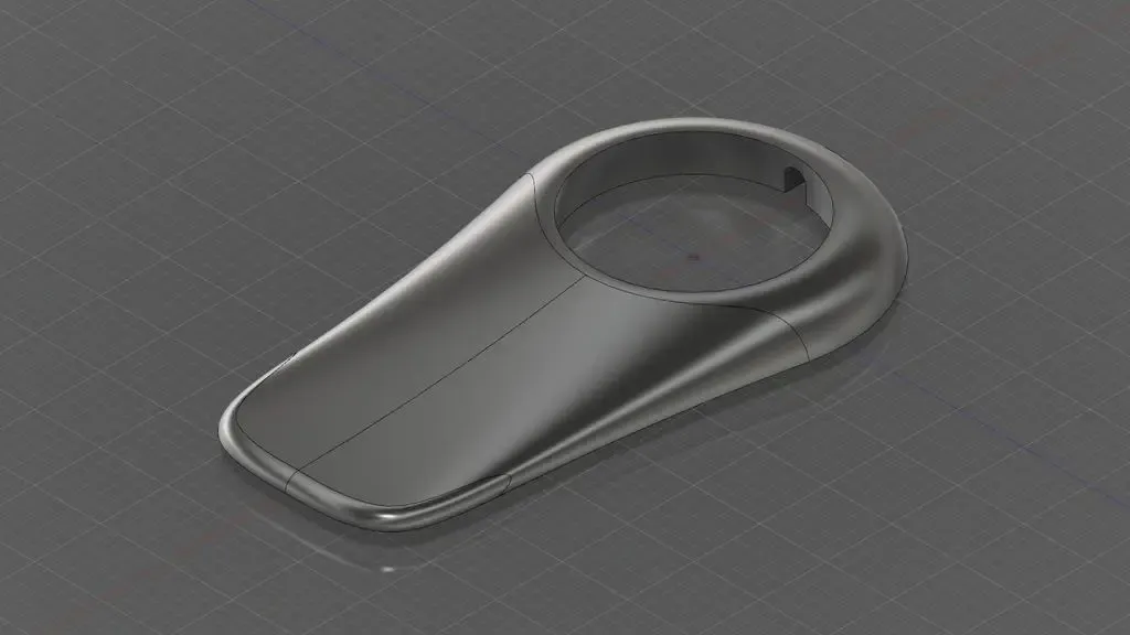 Space Navigator handrest (CAD-fies)