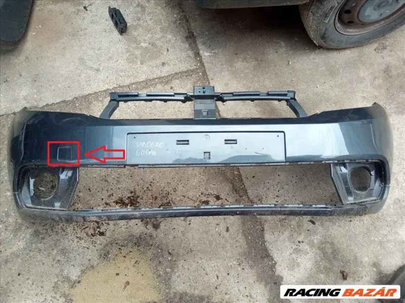 Dacia Logan front tow eye cover