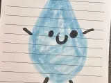 “Drip” - Child’s drawing turned 3D Print Cute Mini Figurine-2