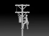 electrician pose 4-3