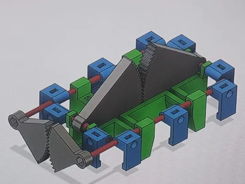 WRO Lego block picking up mechanism