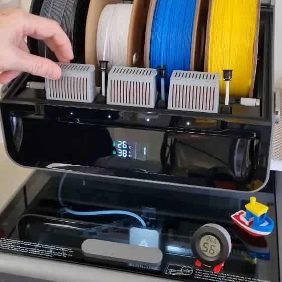 Extra silica storage box for Creality CFS