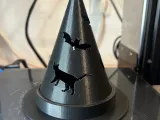 Witch Hat Shadow lamp-3