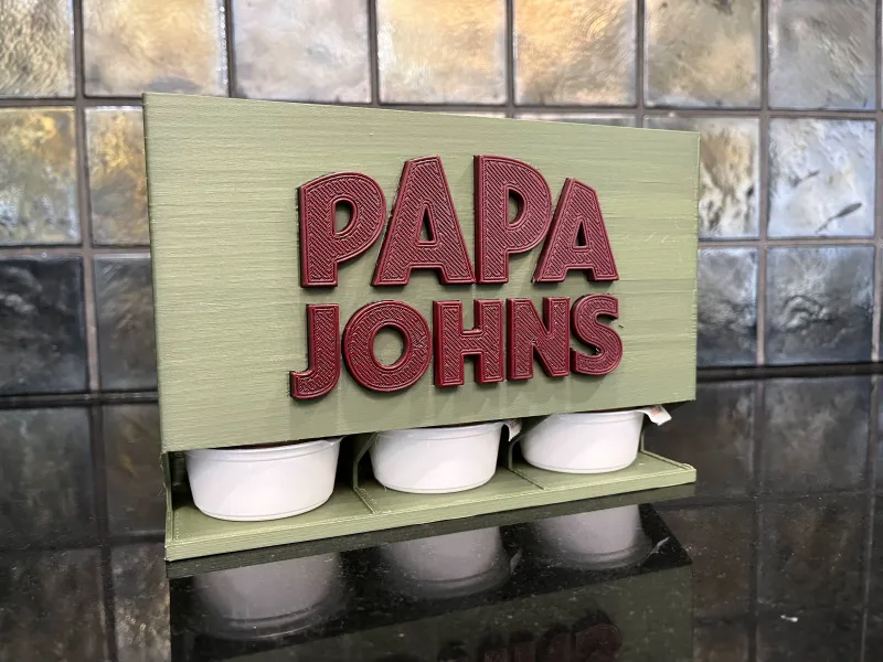 Porta salse Papa Johns