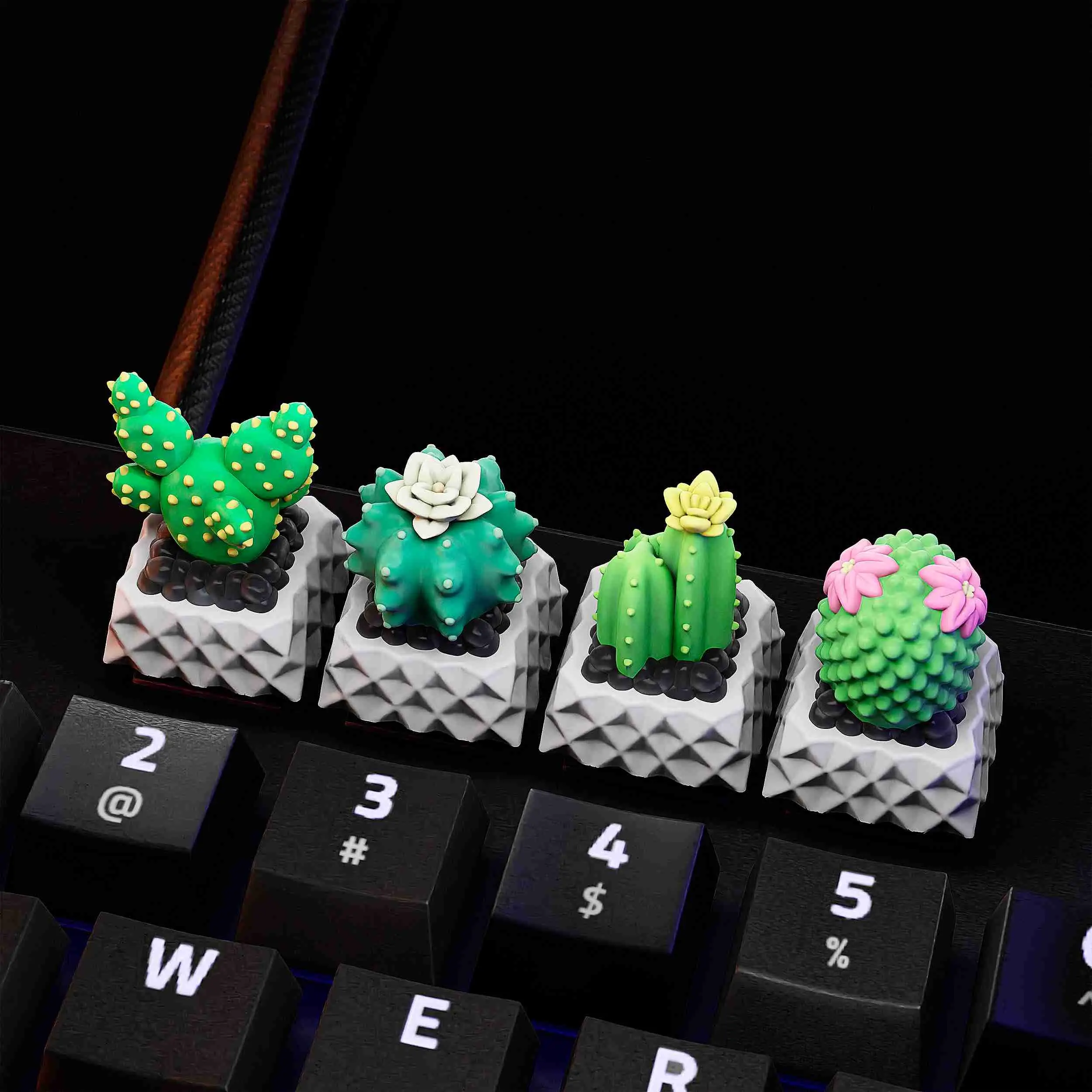 Cactus keycaps - Mechanical Keyboard