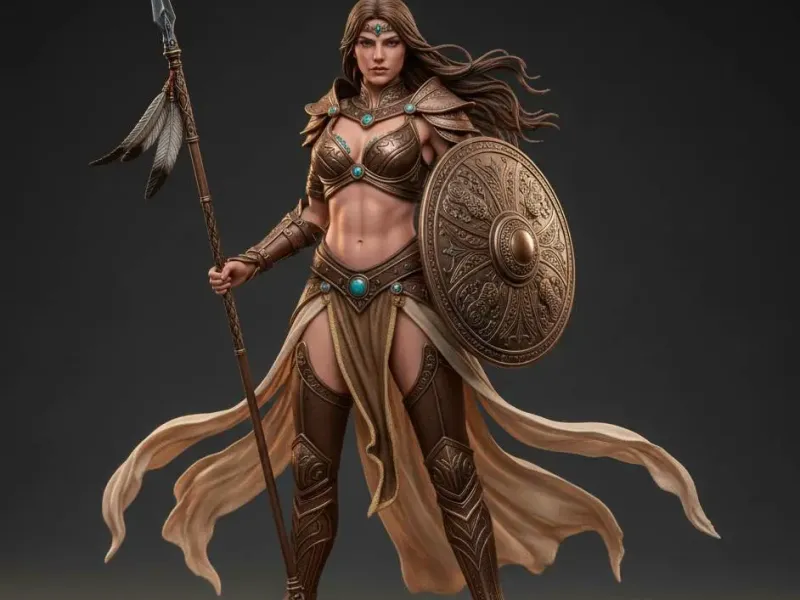 Desert Valkyrie Warrior