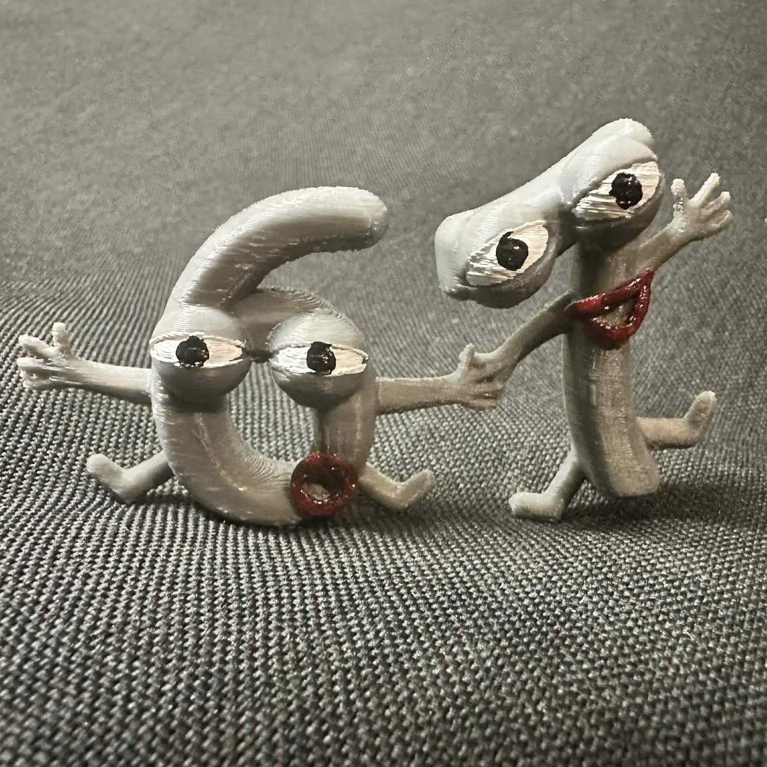 Dancing 67 Numbers Hand-in-Hand - 67 Trend Figurine