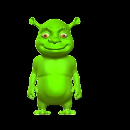 Shrek Toy Model