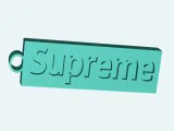 Supreme keychain logo-0