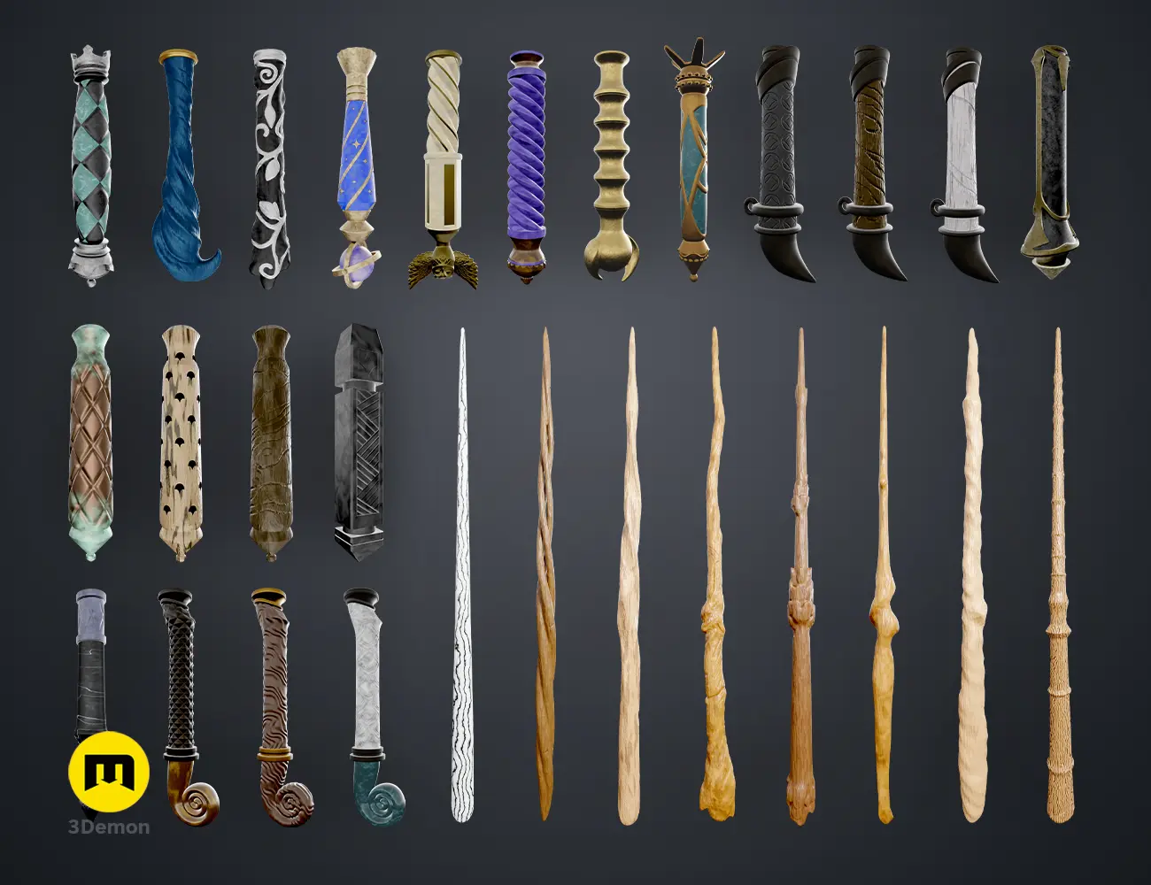 Hogwarts Legacy Collection - Zauberstäbe und anpassbare Griffe
