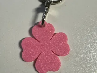 Lucky Four-Leaf Clover Keychain