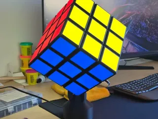 Lampada Cubo di Rubik