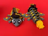 Flexi Graduation Dragon And Egg, Articulated Winged Dragon-4