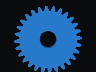 Sheldon spur gear 