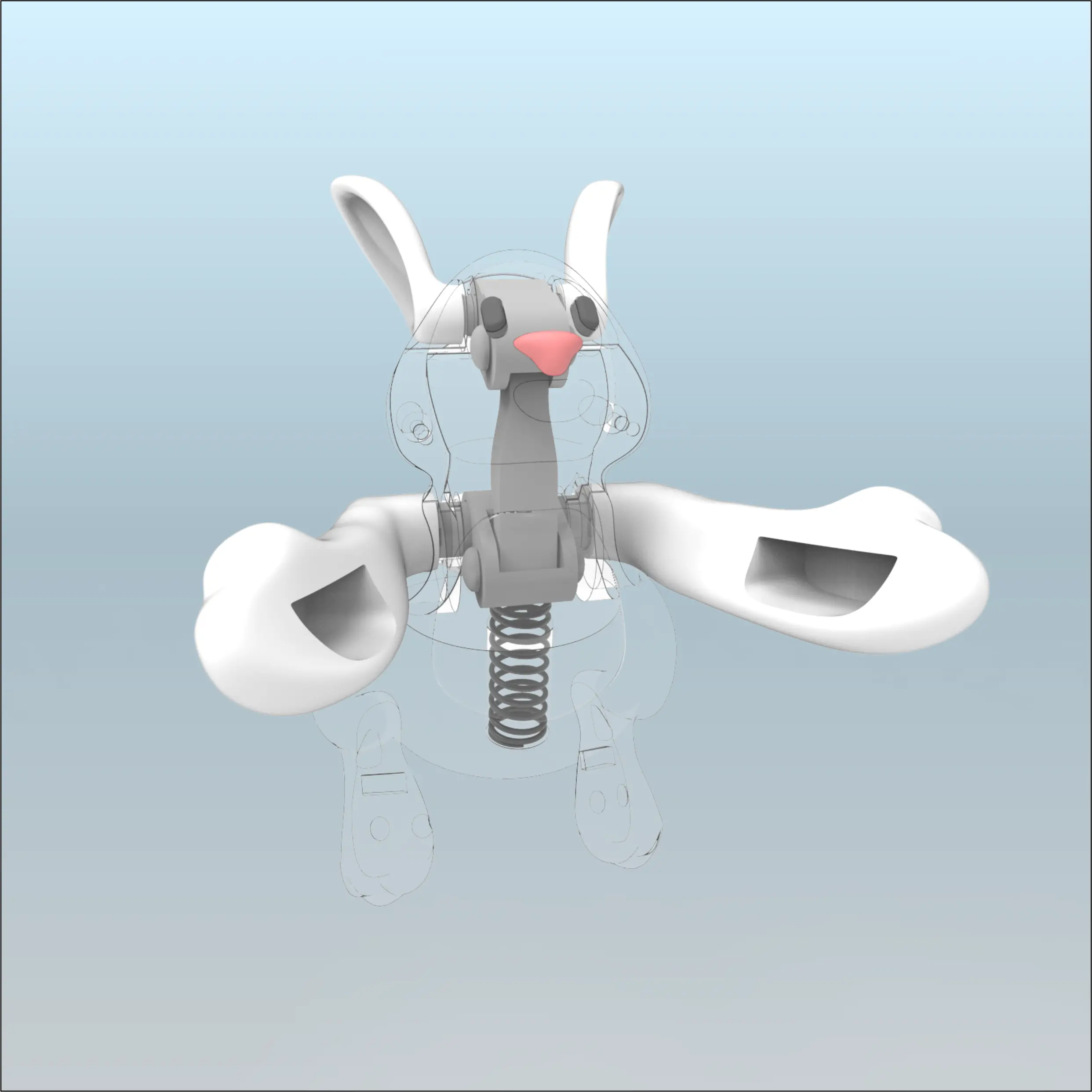 SPARK OF EASTER - Item Container With Easter Bunny Design