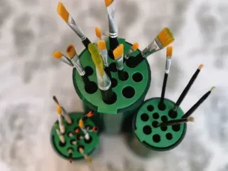Paintbrush holder - 36 brushes